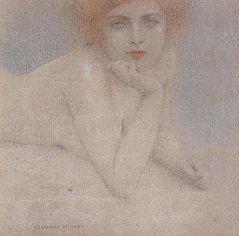 Fernand Khnopff Nude Study oil painting image